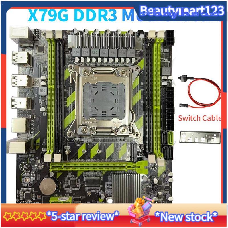 BMX79G DDR3 เมนบอร์ดสําหรับเล่นเกมชุด LGA2011 4XDDR3 RECC ช่อง M.2 NVME PCI-E X16 SATA3.0 X79 เมนบอร