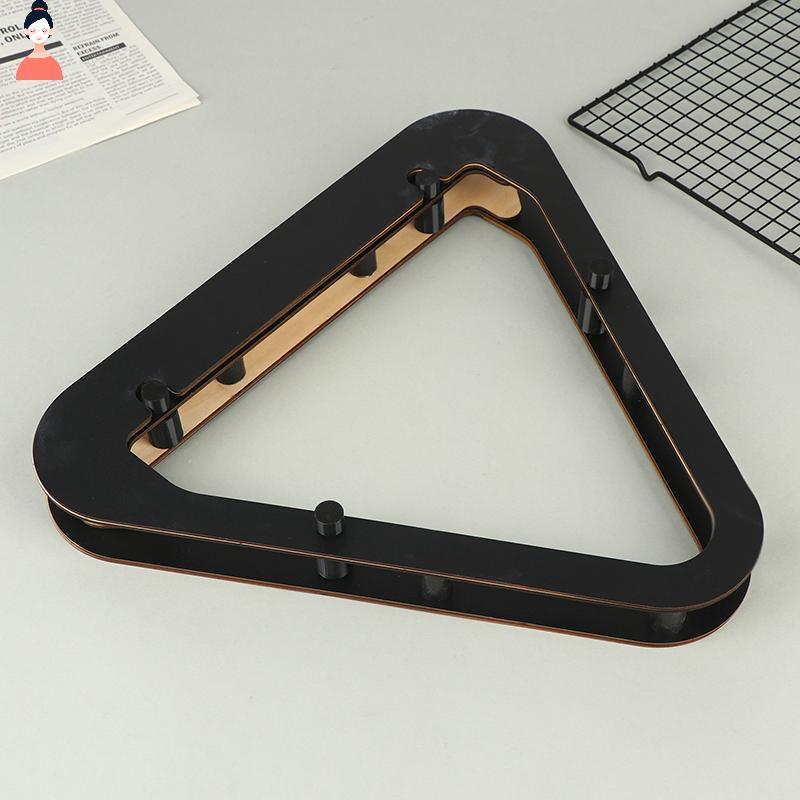 [WEE] Professional Pool Ball Ra ปรับได้ 8 9-Ball สามเหลี่ยมสําหรับ Tournament Play อุปกรณ์บิลเลียดสํ