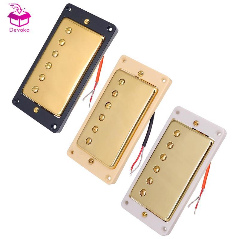 [chiwanji2mf] Professional Double Coil Pickup Ceremic Magnet Part, Guitar Neck Bridge Pickup for Gui