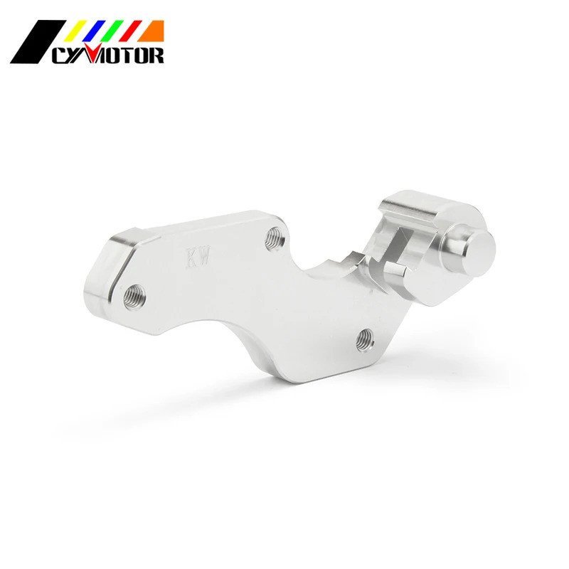 รถจักรยานยนต์ CNC เบรคแผ่นอะแดปเตอร์วงเล็บ 320 มม.สําหรับ SUZUKI RM125 RM250 RMZ250 RMZ450 SV125 SM1