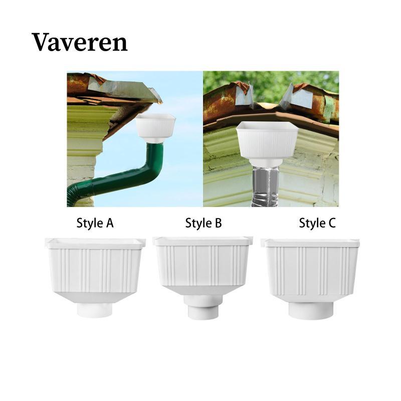 [Vaveren] ขั้วต่อระบายน้ําแบบลงน้ําฝน, ที่เก็บน้ําฝน, น้ําฝนสากล
