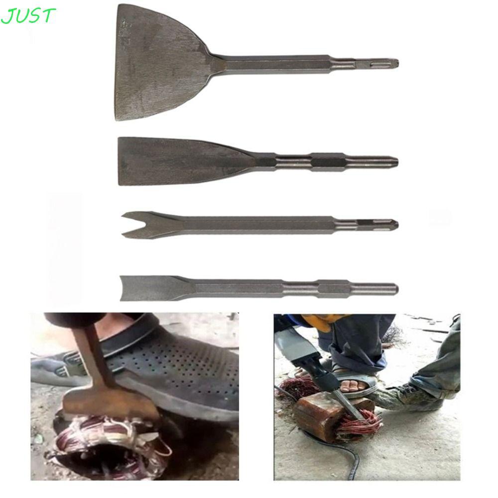 JUST ดอกสว่านขยับขยาย, SDS Plus Shank หกเหลี่ยม/สแควร์จับสว่านกระแทกคอนกรีต,สะดวกมัลติฟังก์ชั่ค้อนไฟฟ้าทนทานเครื่องมือถอดมอเตอร์ Rock