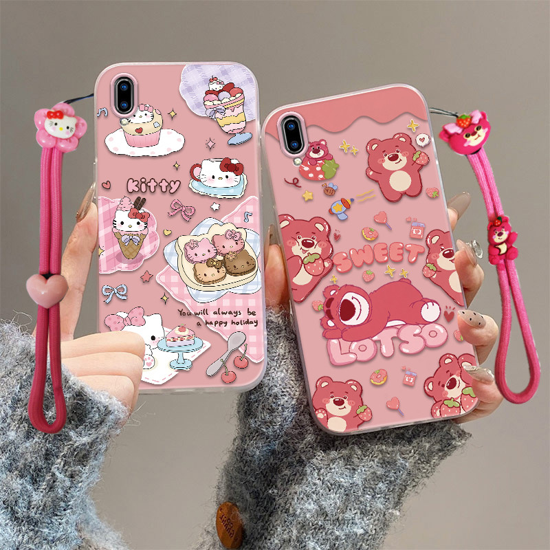 เคส vivo y91c เคส vivo y1s เคสโทรศัพท์ป้องกันการตกน่ารัก