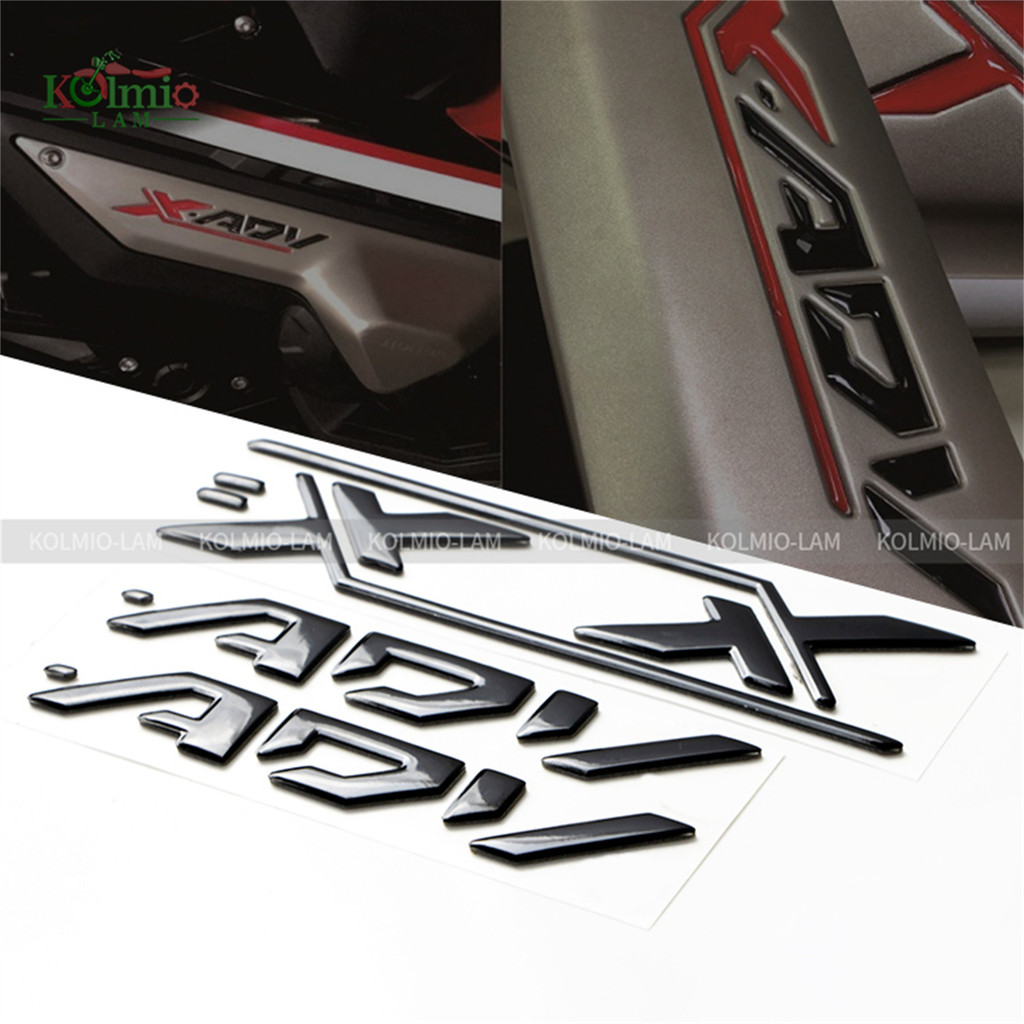 R-X-ADV750 3D Logo Fit For Honda XADV750 X-ADV 750 Motorcycle Fairing body Side Panel Sticker Decal 