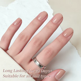 【Local】BORN RRETTY 40 สี Jelly Nude Gel ยาทาเล็บ Ice Clear Nude สีชมพูสี UV Soak Off เจลเคลือบเงาเล็บหยกเจล 15ml