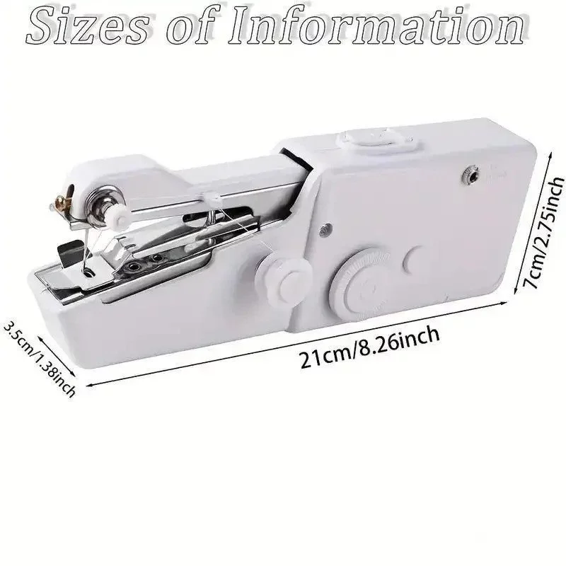 Mini Handheld Sewing Machine Portable Electric Stitcher thumbnail 3