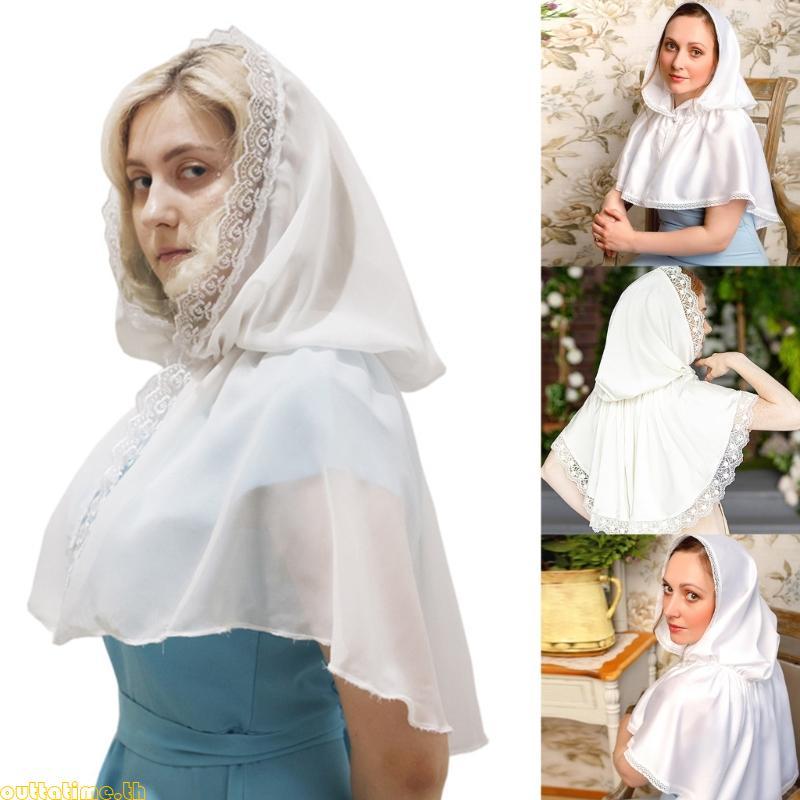 Summer Short Cape Shawls Wrap for Victorian Era Prom Hooded Cloak Princess Cape
