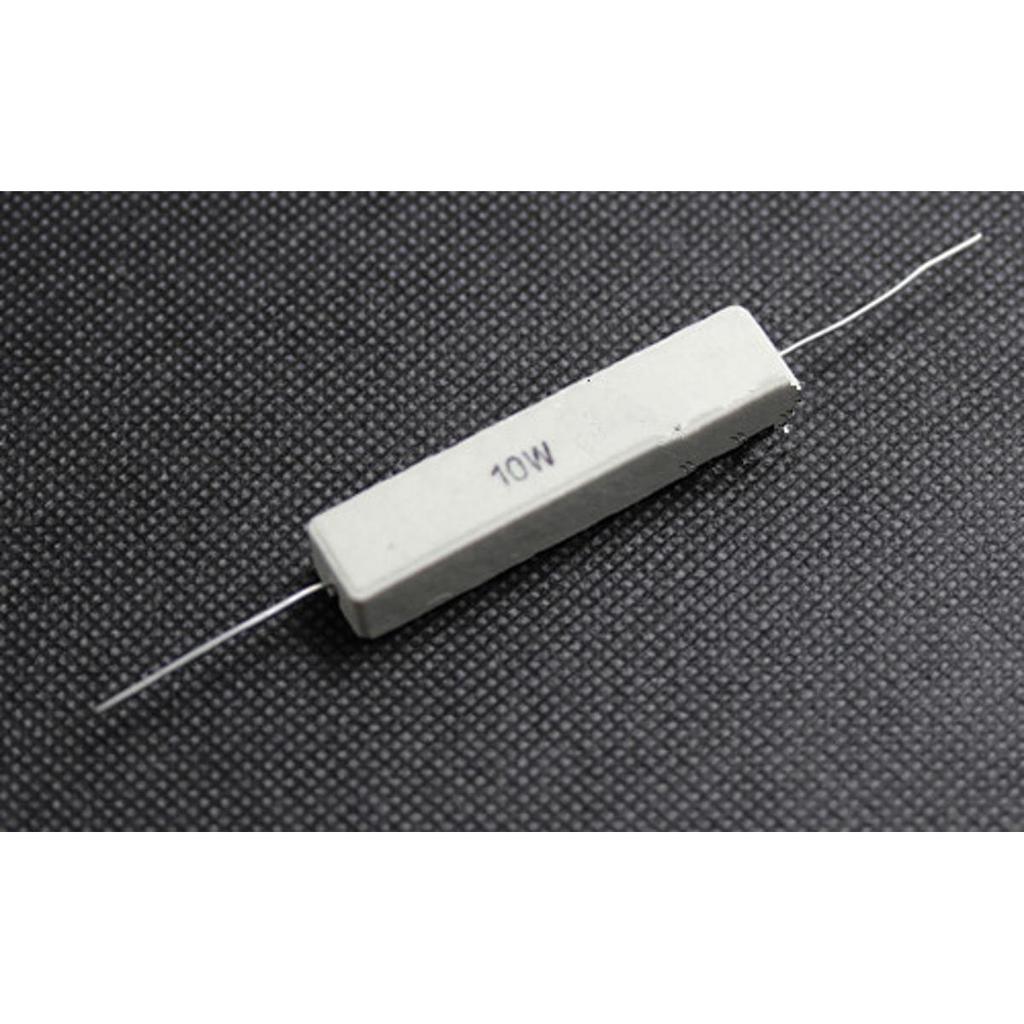 10PCS 10W 47R +/-5% ตัวต้านทานซีเมนต์ 47 โอห์ม