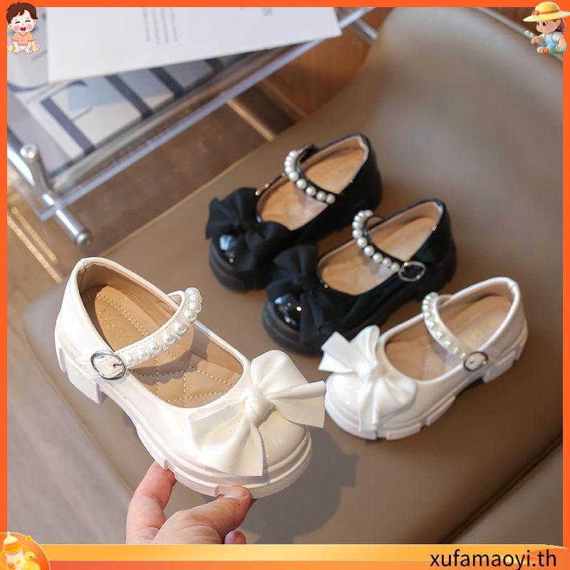V998 รองเท้าเด็ก รองเท้าคัชชูมีส้นเด็ก