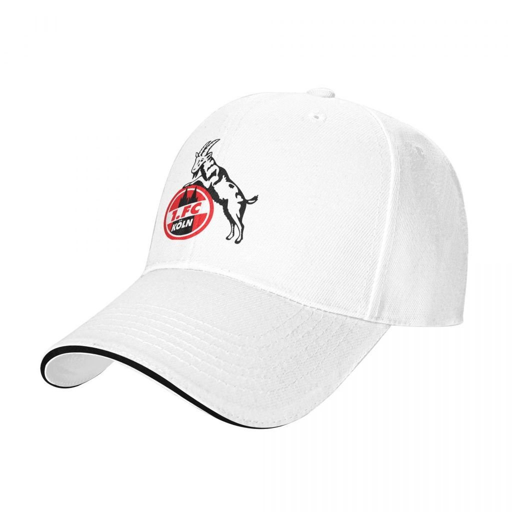 ใหม่ มี 1 .FC Koln โลโก้เบสบอลหมวกผู้ชายผู้หญิงแฟชั่นหมวกโพลีเอสเตอร์ Unisex Golf Running Sun หมวก S
