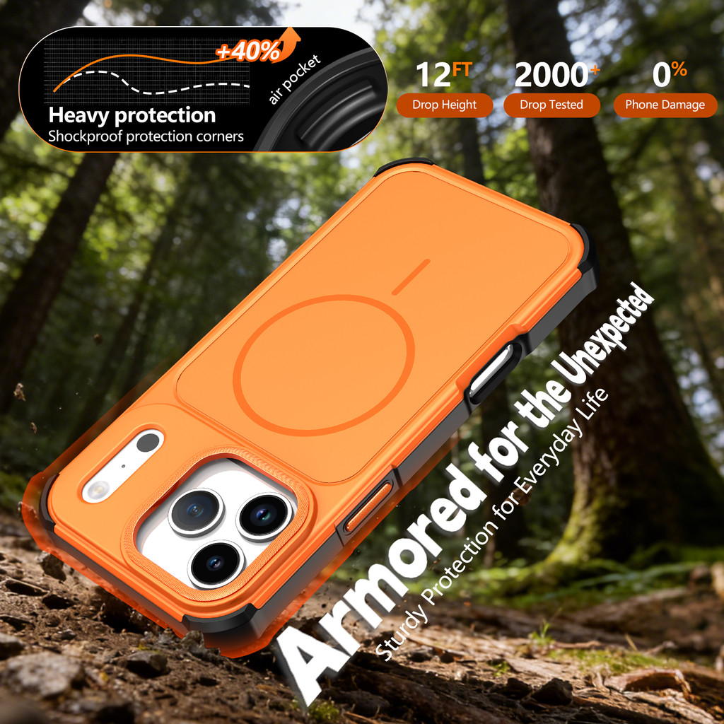 สําหรับ iPhone 17 17Air 16 15 14 13 12 11 Pro Max Plus 16E 17E SE4 เคสโทรศัพท์ 2ni1 วิทยุชาร์จใช้งาน