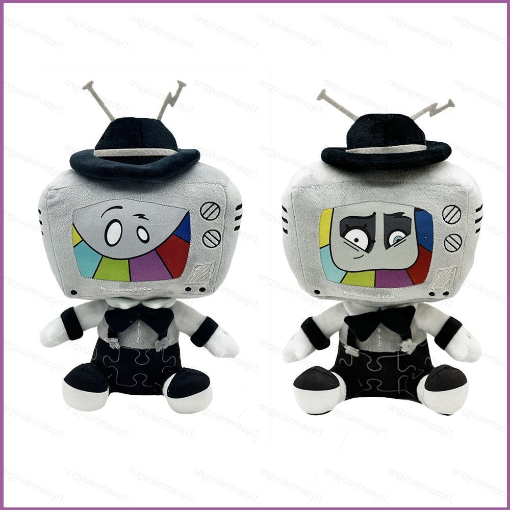 ZY1 SMG4 Mr ปริศนาตุ๊กตาตุ๊กตาสําหรับสาวตกแต่งบ้านตุ๊กตาของเล่นหมอนเบาะสําหรับเด็กคอลเลกชัน YZ1