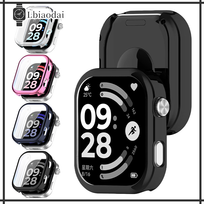 กรณี TPU กีฬาอ่อน for Redmi Watch 6 5 4 อุปกรณ์ปกป้องกันกระแทกหน้าจอ for Redmi Watch 6 5 4