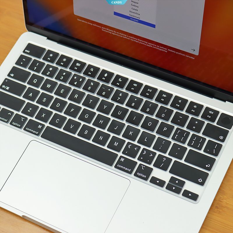 ผิวคีย์บอร์ดแบบเต็มสําหรับ 2021 ใหม่ Pro M1 A2442 โน้ตบุ๊กขนาด 14 นิ้ว [ZK]