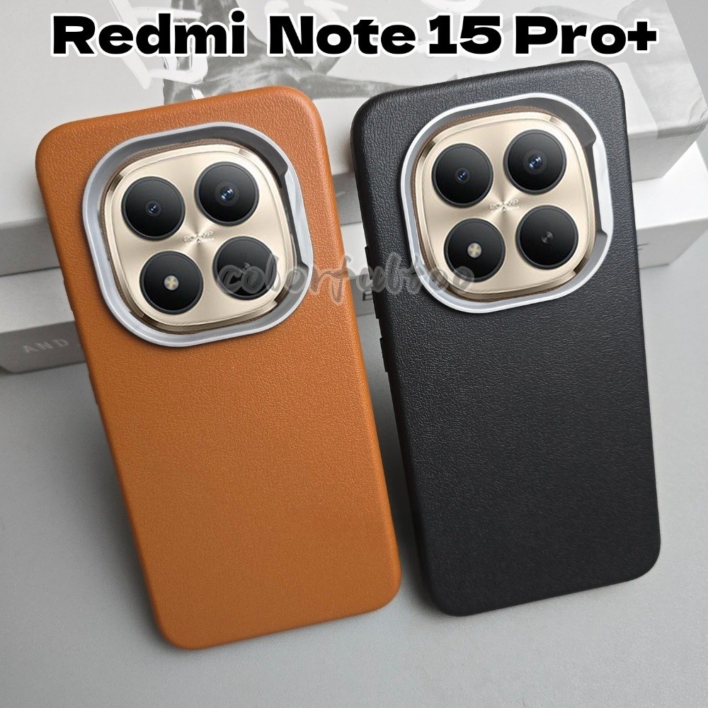 Redmi Note15 2026สําหรับRedmiหมายเหตุ15 14 Pro Plus + 15Pro + Note14ProสีทึบMatte Litchiเนื้อหนังเคสโทรศัพท์สําหรับNote15Pro 4G 5G Soft TPU Slimกันกระแทกปกหลัง