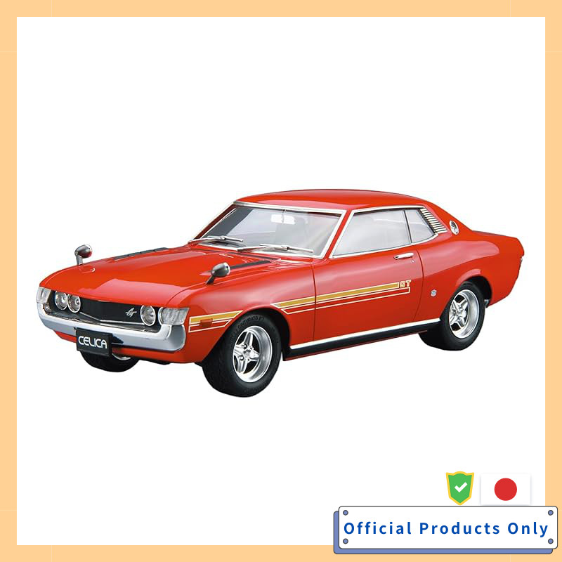 AOSHIMA The Model Car Toyota TA22 Celica 1600GT '72 1/24 Scale Plastic Model