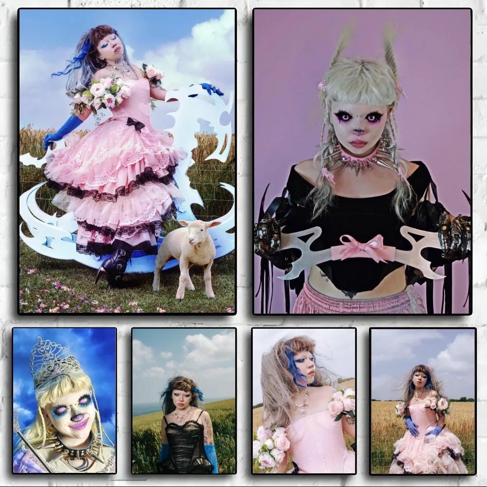 นักร้อง Jazmin Bean Traumatic Livelihood โปสเตอร์ศิลปะ Wall Decor สําหรับห้องนั่งเล่น Fall Themed พิ