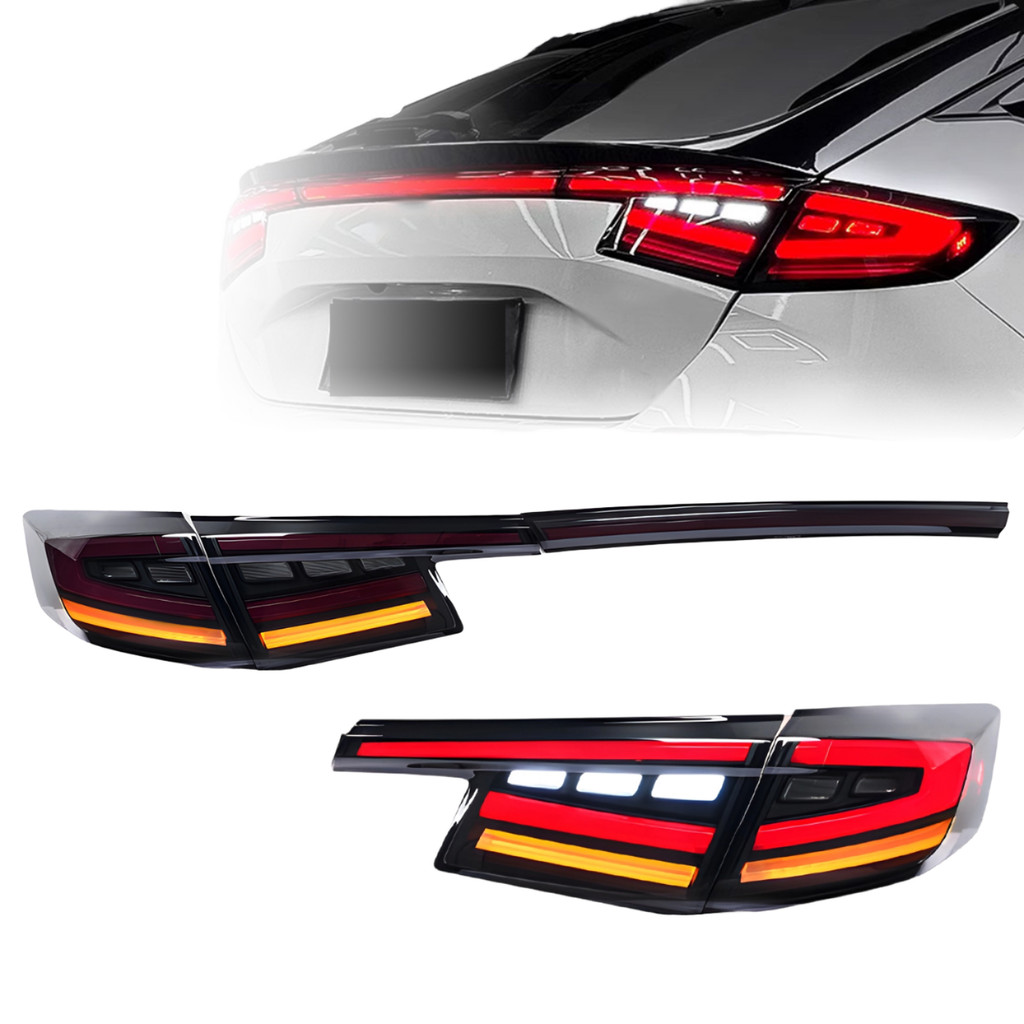 HCMOTIONZ 2022-2025 สําหรับHondaสําหรับCivic Hatchback 11th Genไฟท้ายชุดใหม่ 12Vด้านหลังโคมไฟType-R 