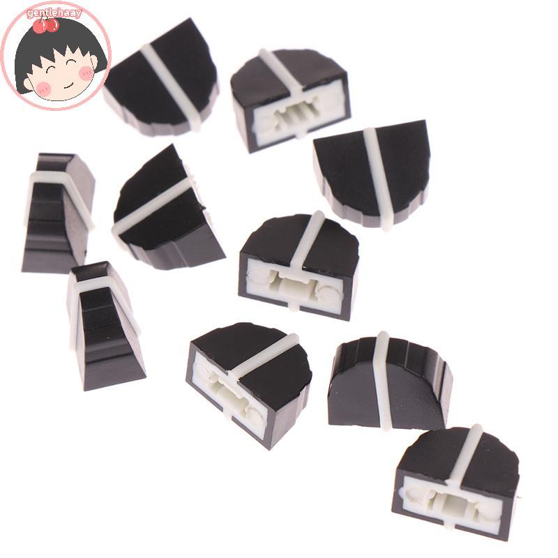 Gent 10pcs DBX2231 Equalizer Fader 11MMX9MM หลุม 4 มม. Potentiometer Fader ลูกบิด EN