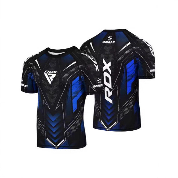 RDX ต่อสู้การแข่งขัน 2025 ใหม่ Jersey พัดลม Breathable เสื้อยืดผู้ชายสบายๆรอบคอแขนสั้น Boxing Top bg