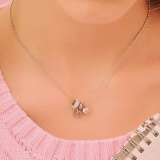 YVIS Dot Jam Brass Necklace - Doodle Collection