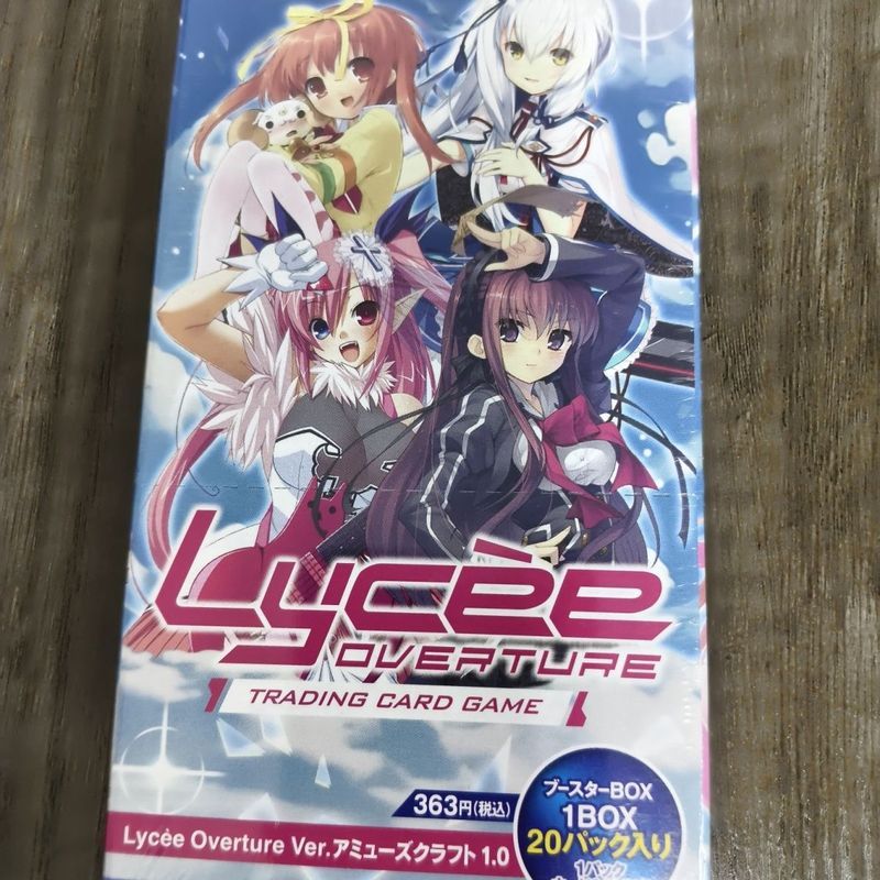 ของแท้จากญี่ปุ่นญี่ปุ่น Valley lycee overture Crystal Club 1.0 กล่องต้นฉบับที่ยังไม่ได้เปิดของเล่นอิ