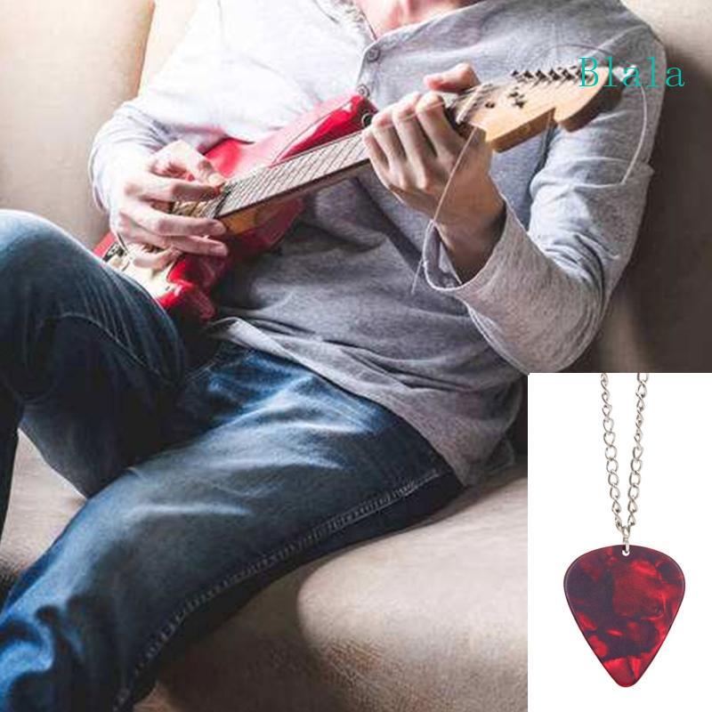 Blala Explosion Unique Season 4 Eddie Guitar Pick Necklace Anniversary