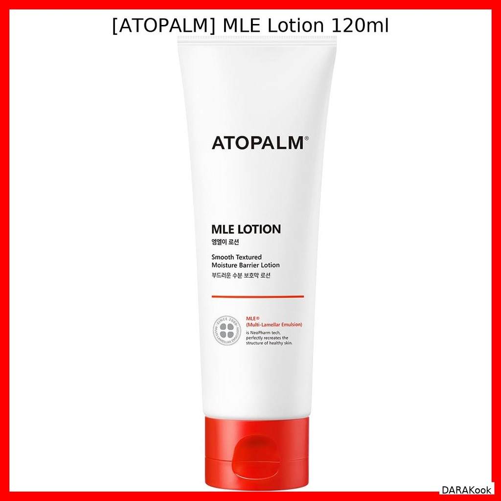 [ATOPALM] MLE Lotion 120ml / Korean MLE Lotion / สูตรบางเบา / ของแท้ 100% by DARAKook