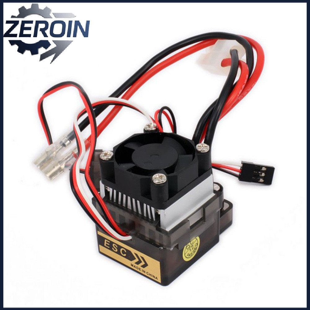 320A แปรงมอเตอร์เปลี่ยนควบคุมความเร็ว 6-16V แปรง ESC Speed Controller W/2A BEC สําหรับ RC เรือ U6L5 