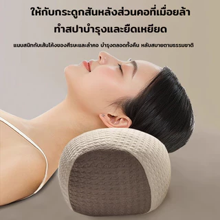 หมอนบัควีท หมอนรองคอดึงรั้ ตามหลักสรีรศาสตร์ หมอนรองคอเพื่อสุขภา หมอนรองคอสมุนไพร บรรเทาอาการไม่สบายคอ