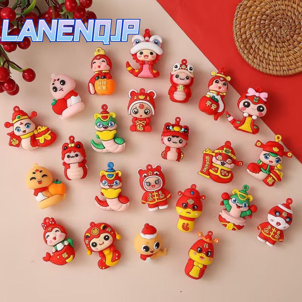 LANENQJP งูขนาดเล็ก, 5 ชิ้นกระเป๋างูน้อย, น่ารัก Decompression Pinch Family Mini Snake เด็ก