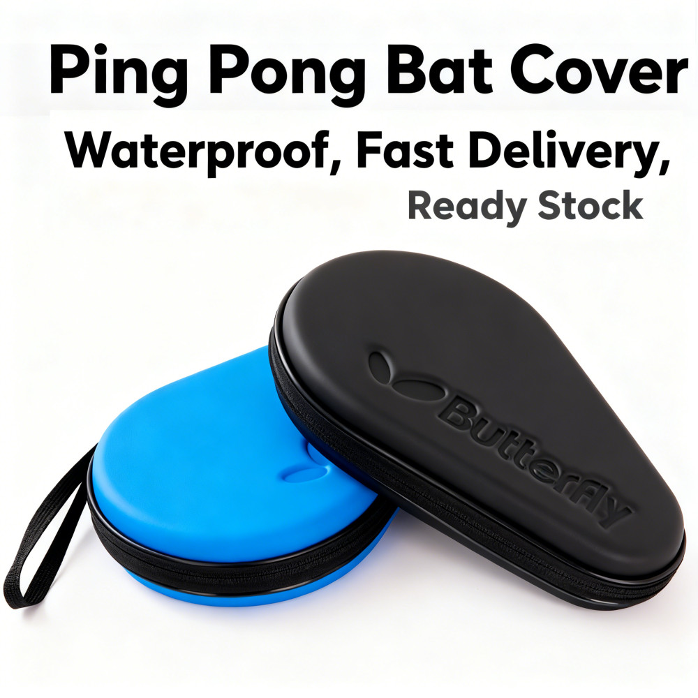 Racket Ping Pong Bag Athlete storage ฝาครอบกันน้ํา beg สามารถถือสาม Hard table tennis