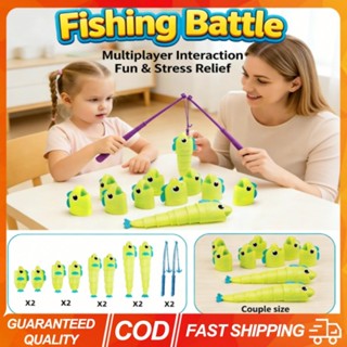 เด็กการศึกษา 3D ตกปลา Master Telescopic ของเล่นปลาสีเขียว 8 …