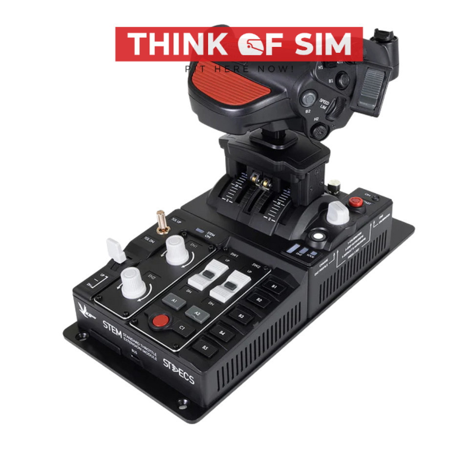 VKB Sim STECS Space Throttle System – Standard ชุดคันเร่งควบคุมเครื่องบินระดับ Pro (Modular Design) ประกันศูนย์ไทย