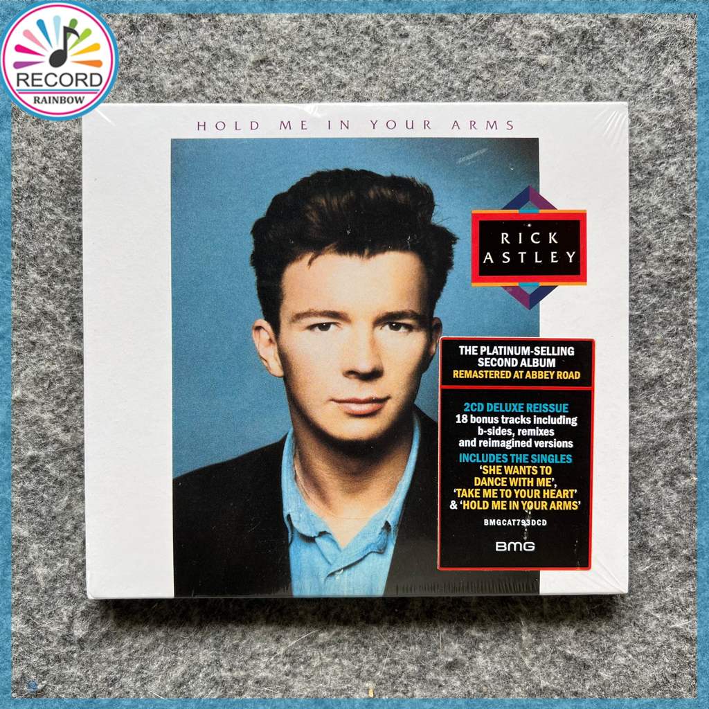 Rick Astley Hold Me In Your Arms Original 2CD Album [Sealed] Brand New 1Z04297