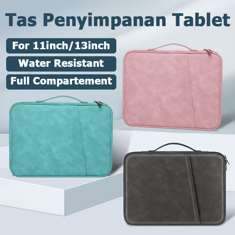 Tablet Sleeve Case Portable Bag For Size 11inch / 13inch Waterproof unisex Bag ทุกยี่ห้อทุกประเภท