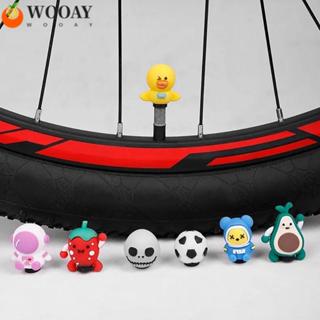 ฝาครอบวาล์วจักรยาน การ์ตูนซิลิโคน กันน้ำและออกแบบอย่างสร้างส…