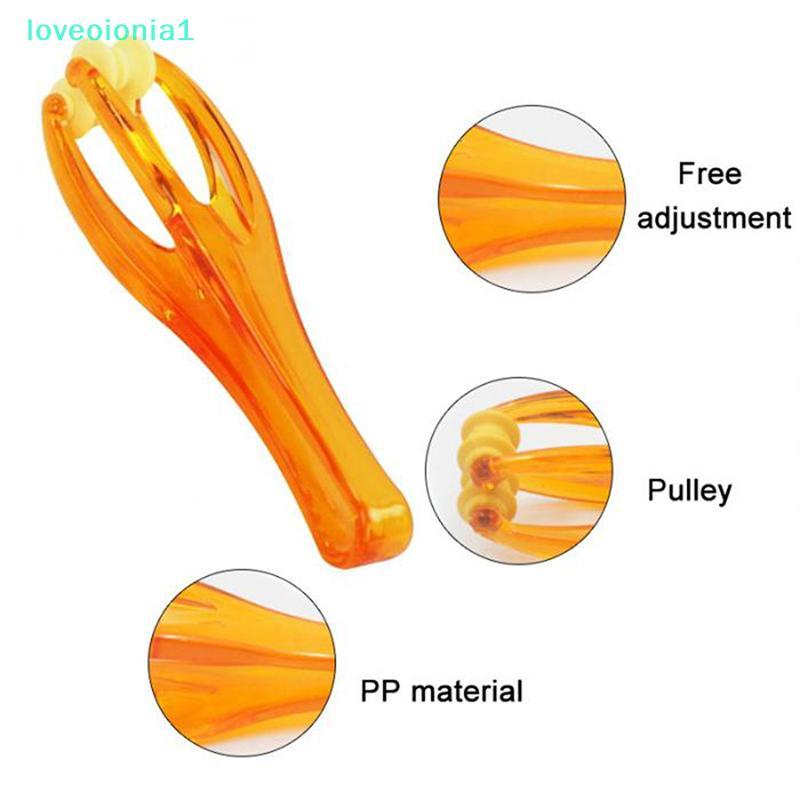 loveoionia1 Hand Finger Massager Roller Training Finger Exerciser Hand Massager สําหรับจุดฝังเข็ม Jo