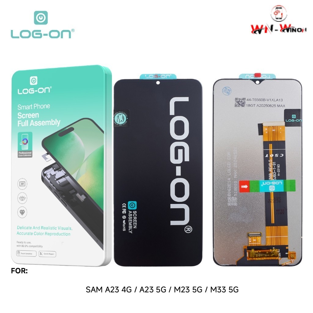 WN WYON - LCD สําหรับ SAMSUNG A23 4G / A23 5G / M23 5G / M33 5G FULLSET TOUCHSCREEN ORIGINAL LOG ON