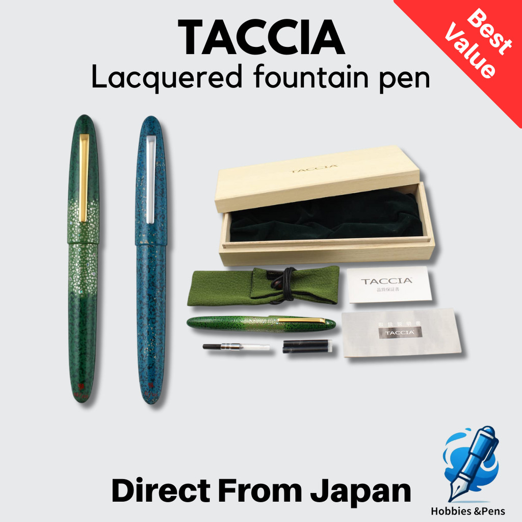 TACCIA Urushi Hyakko Hishokiwami Fountain Pen Hand Lacquered Design 1 pc
