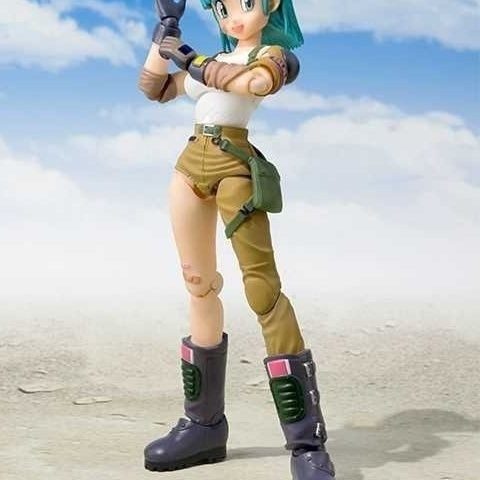 อะนิเมะ WD Dragon Ball Girl Bulma Bulma Action Figure เครื่องประดับรูปชนิดบรรจุกล่อง 1.25