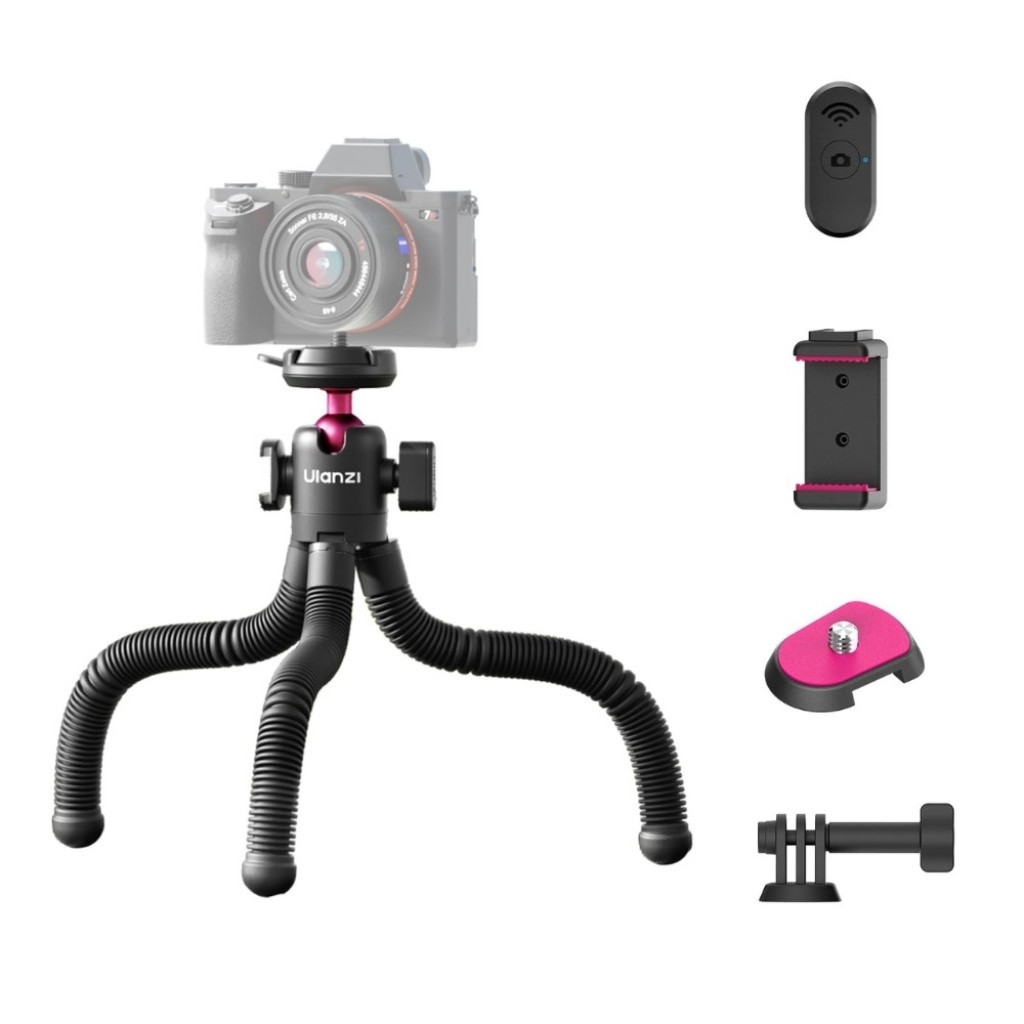 Ulanzi MT91 ขาตั้งกล้อง Octopus Mirrorless/Action/Insta360 Luna /Pocket 4P/มือถือ ระบบ Quick Release