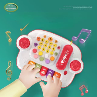 Berma Baby เปียโนเพื่อการศึกษา กดได้ มีเสียงเพลง มีไฟ กระตุ้นพัฒนาการ ของเล่นเด็ก