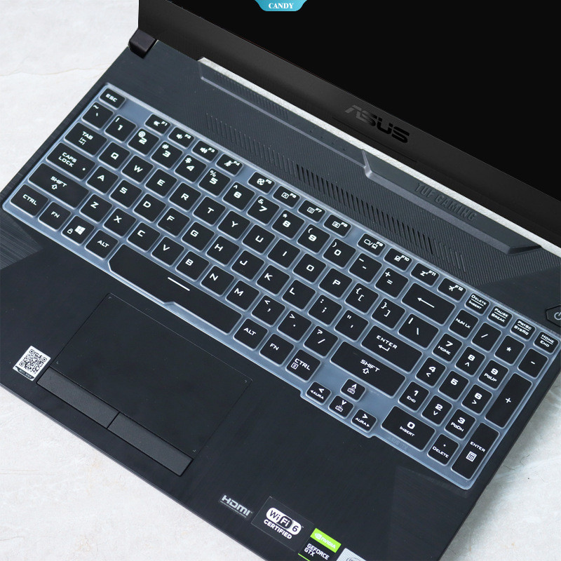 ฝาครอบคีย์บอร์ดซิลิโคนสําหรับ ASUS FX506 TUF Gaming A15 Plus 15.6 Notebook [ZK]