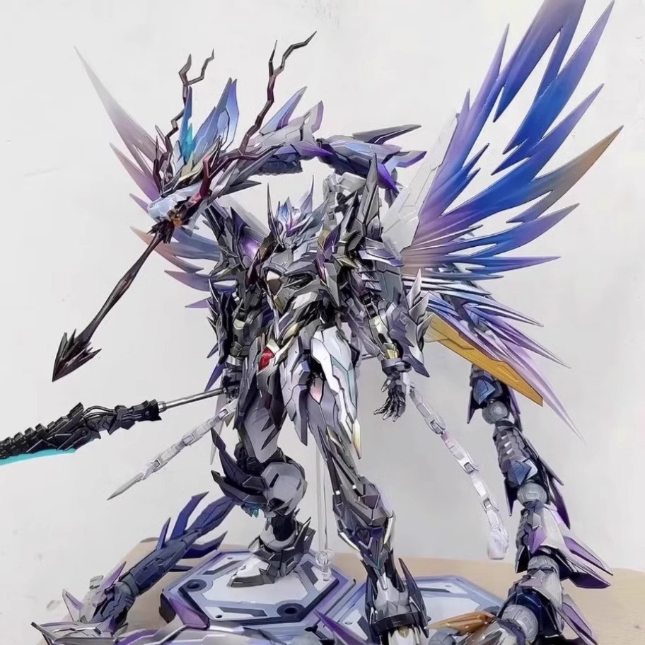 Zhao Yun Guan Yu Lu Bu Ao Bing Bai Qi Cao Ren Mystery Box Mecha Figure Three Kingdoms High Dharma Mo