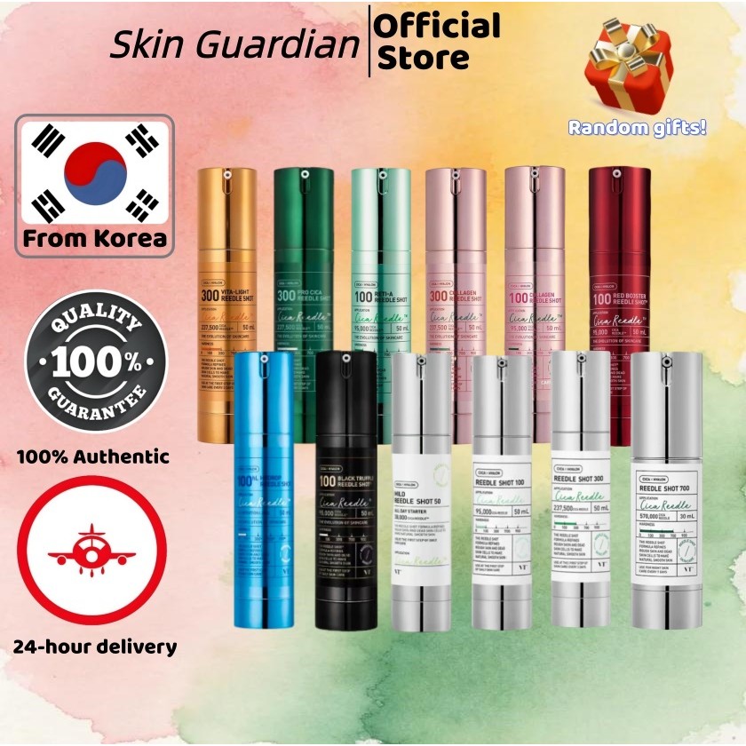 [VT] Reedle Shot 100/300/700 (Red Booster/VITA LIGHT/Collagen/Hydrop/Pro Cica/Black Truffle/Snail/RETI-A)