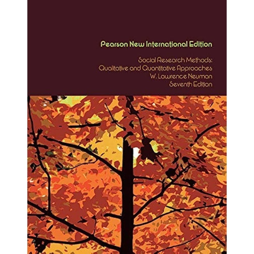 ขายหนังสือ วิธีวิจัยทางสังคม 7th Seventh Edition - W Lawrence Neuman