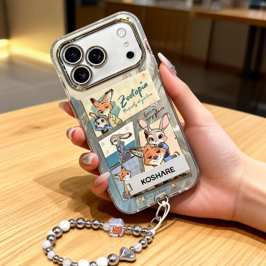 💖Novel💖-เคสนิคฟอกซ์ ซิตี้ ออฟ จูดี้ พร้อมขาตั้ง เคส iPhone 17PROMAX เคสไอโฟน 13PRO 16PRO 15 14PLUS 12 11-CHXYSJK9