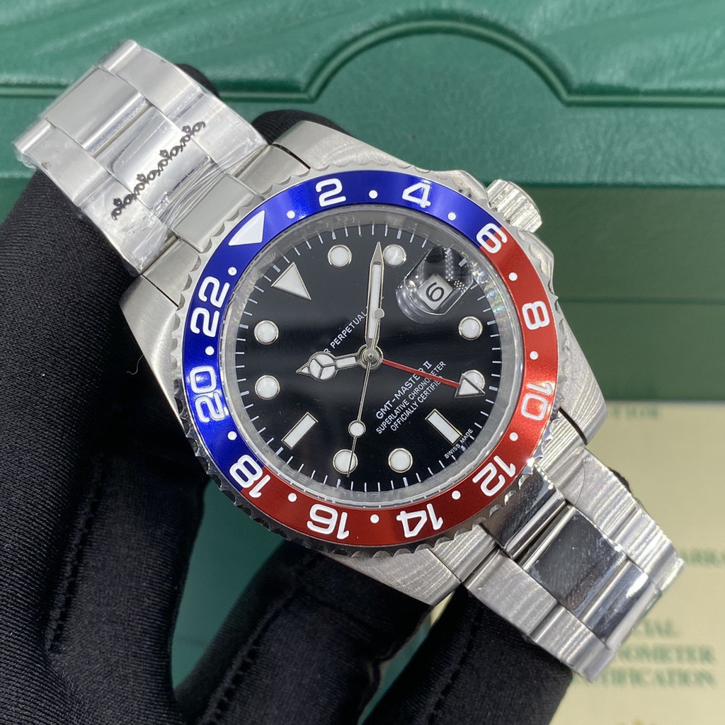 Laojia fully automatic mechanical watch high quality GMT Men's Watch Performance