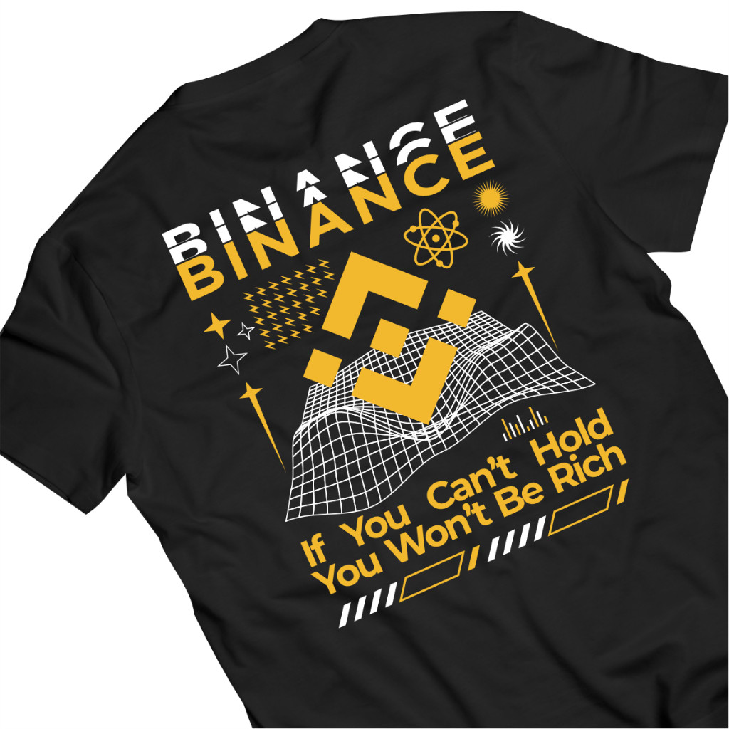 KAOSIND Crypto "BINANCE" Premium Cotton Combed 24s T-Shirt ล่าสุด Cryptocurrency/Alt Coin